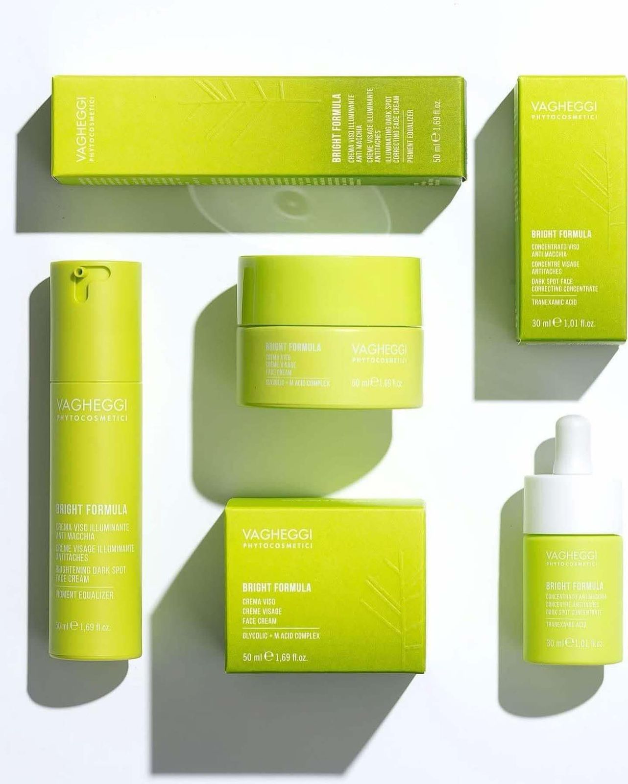 Новая линейка в косметике для домашнего ухода Vagheggi Bright formula